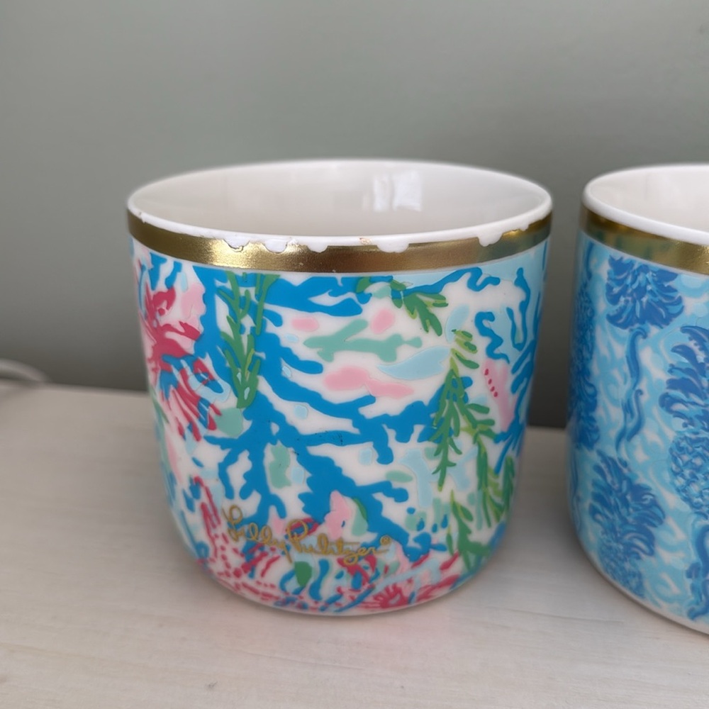 Lilly Pulitzer Planter Set of 3 - Picture 3 of 10